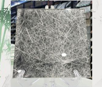 Fine Web Pattern decorative glass sample