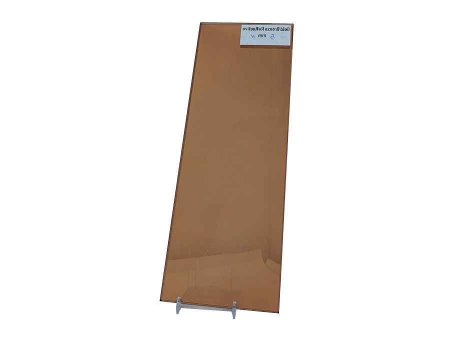 Gold Bronze Reflective Glass product appearance reference