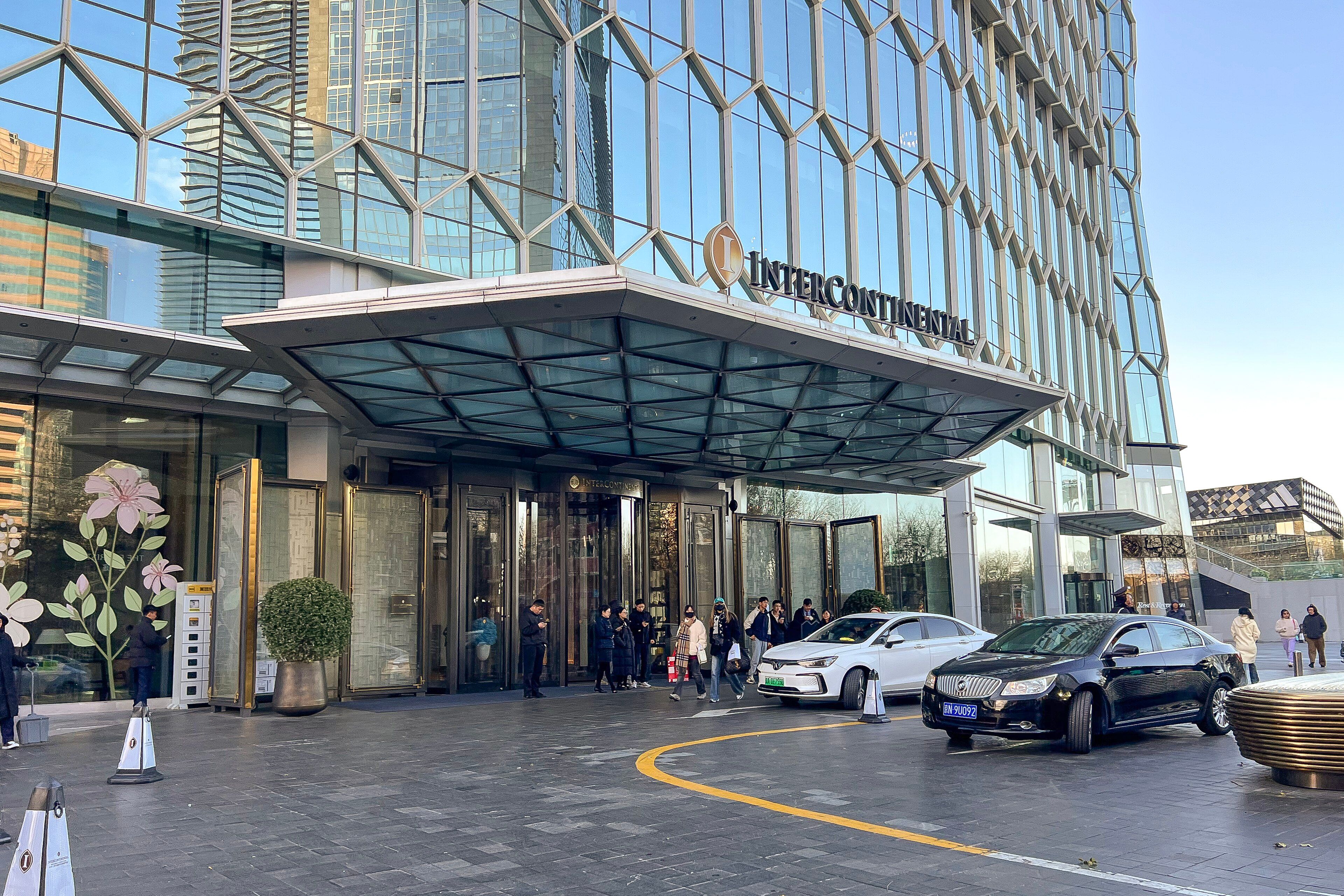 Entrance of InterContinental Beijing Sanlitun