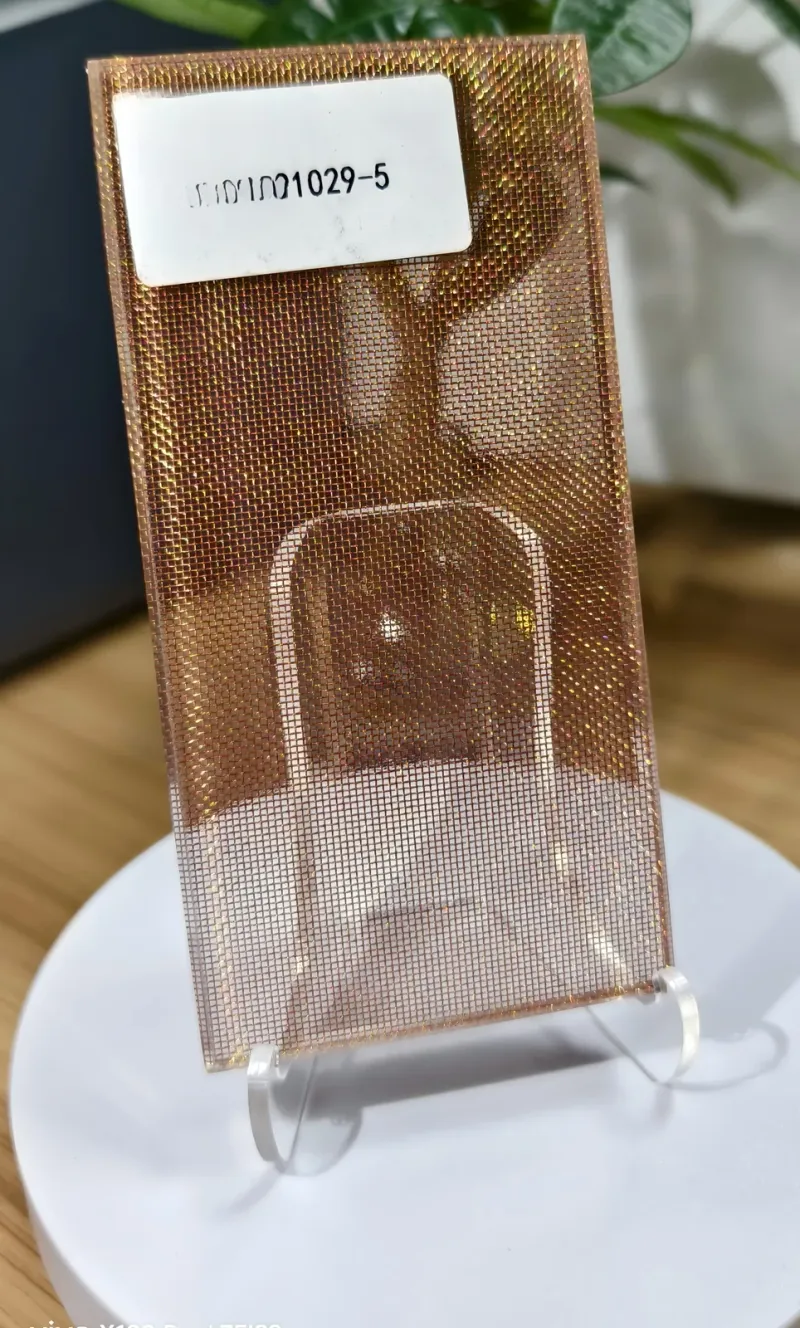 Metal Wire Interlayer Glass collection reference DG-17-04