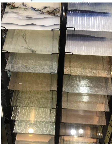 Wire, Silk & Fabric Laminated Glass collection reference DG-21-04