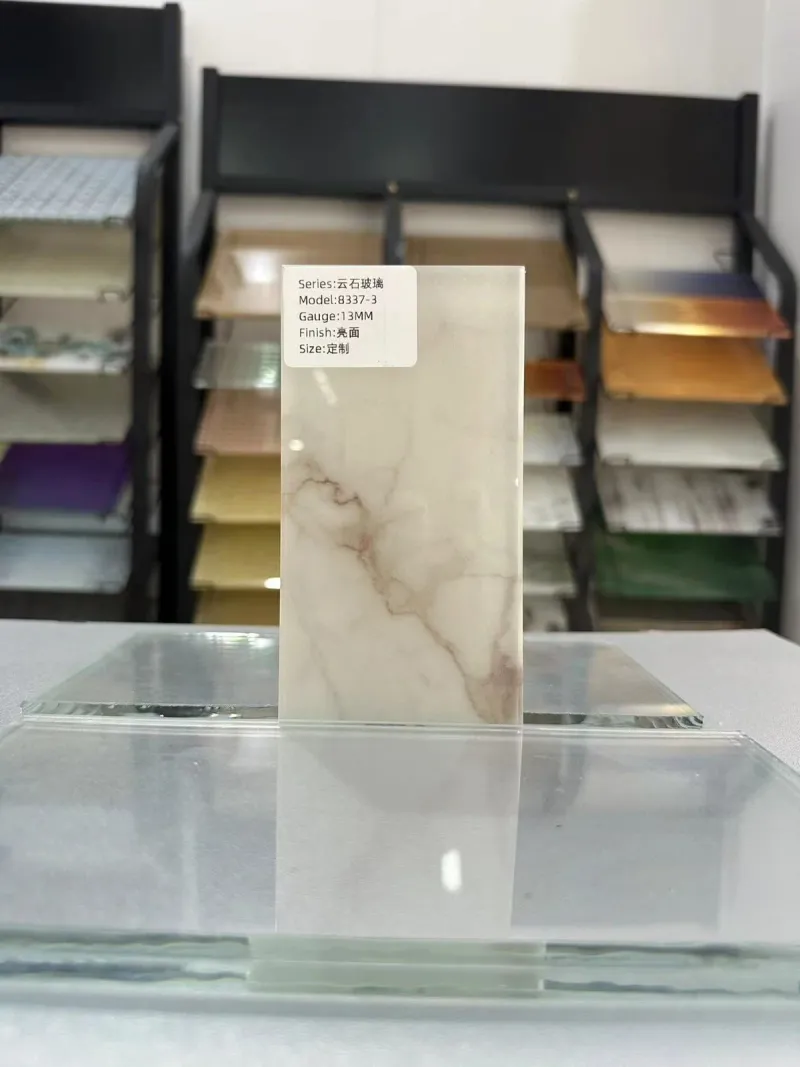 Marble Effect Glass collection reference DG-30-01