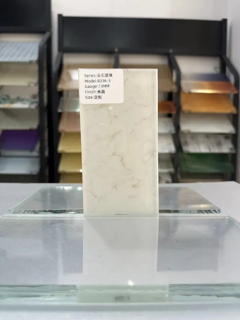 Marble Effect Glass collection reference DG-31-01