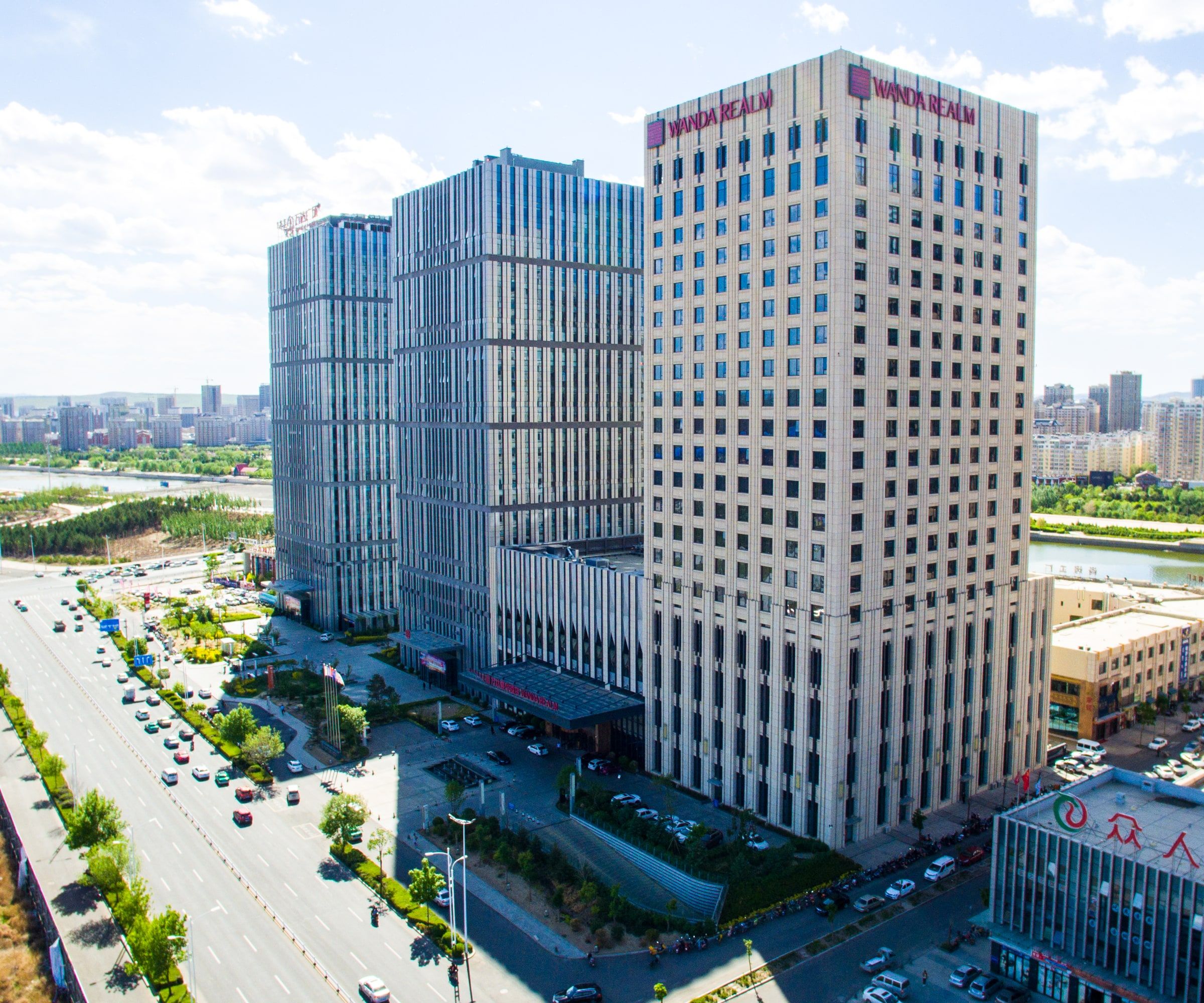 Exterior of Wanda Realm Chifeng in Inner Mongolia